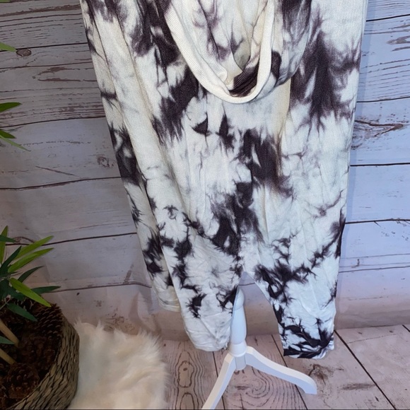 Sweet Romeo Tie Dye Jersey Open Drape Cardigan NWT - Picture 11 of 15